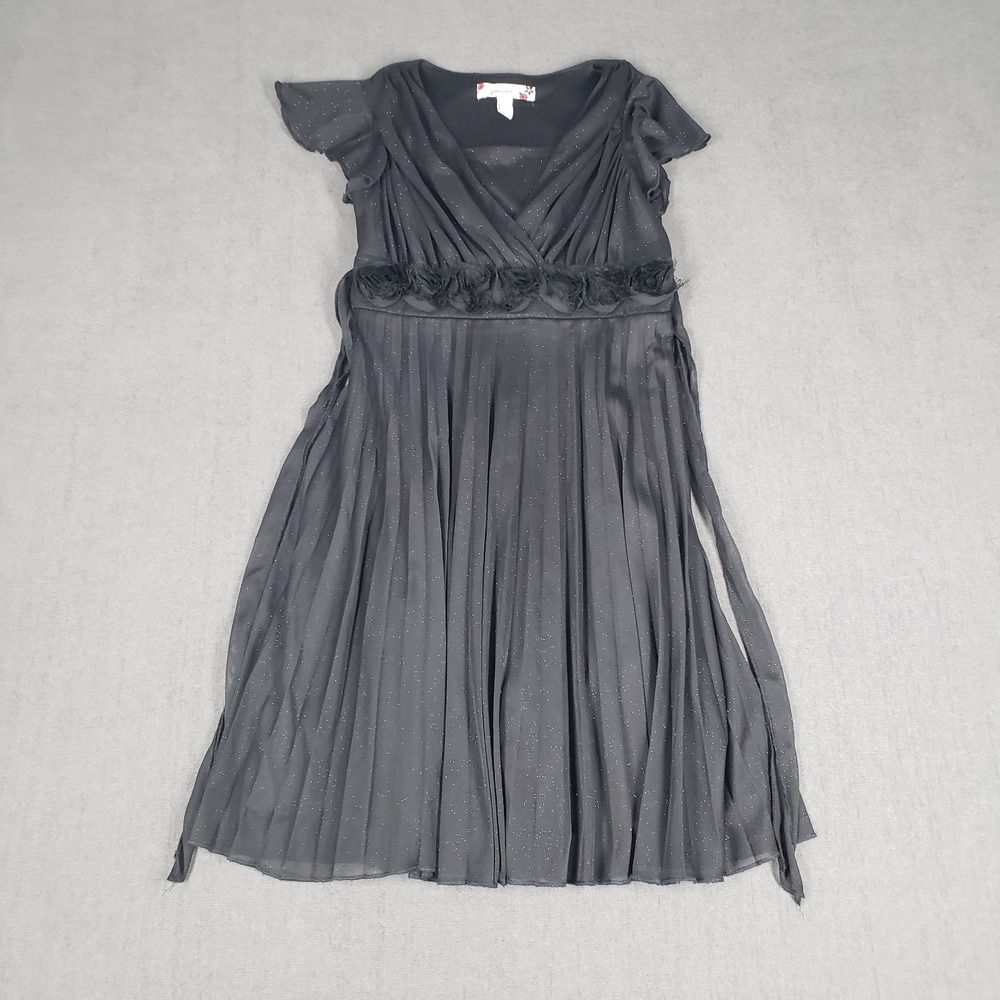 Speechless Dress Girls Size 7 Black Sparkly Rose Detail Party‎ Dress Concert